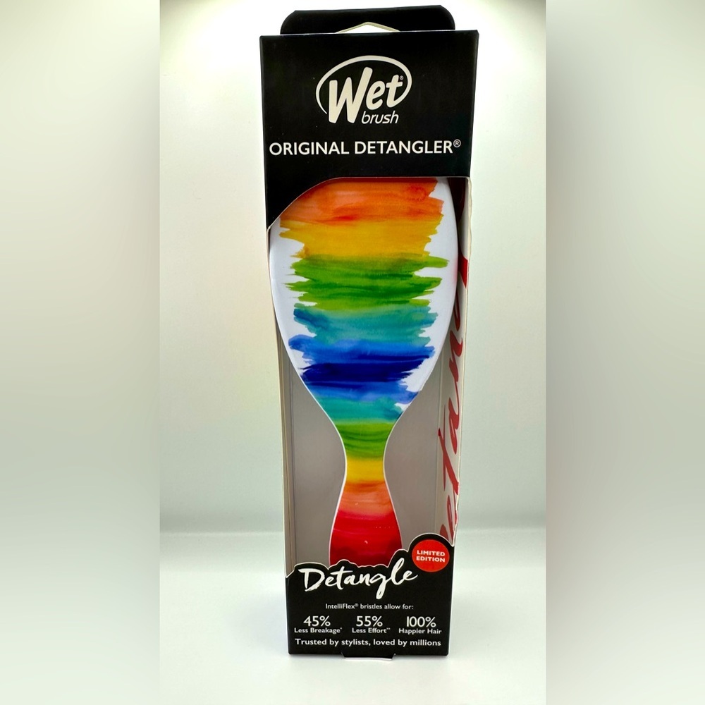 Wet Brush Original Detangler - Rainbow NWT